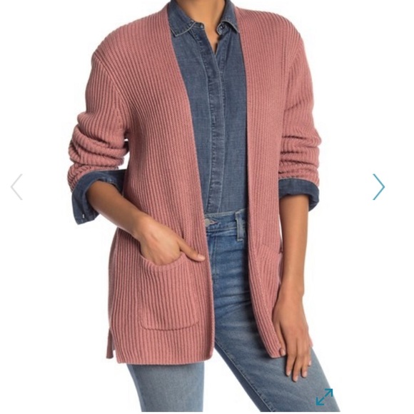 Madewell Sweaters - Madewell | Nolan Ribbed Open Front Cardigan